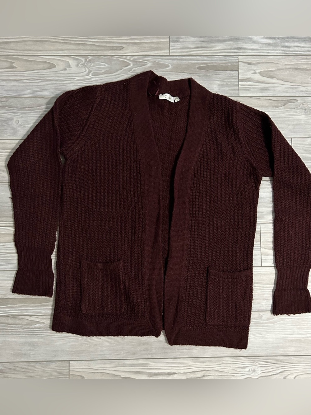 RD STYLE Tinna Pocket Detail Open Cardigan